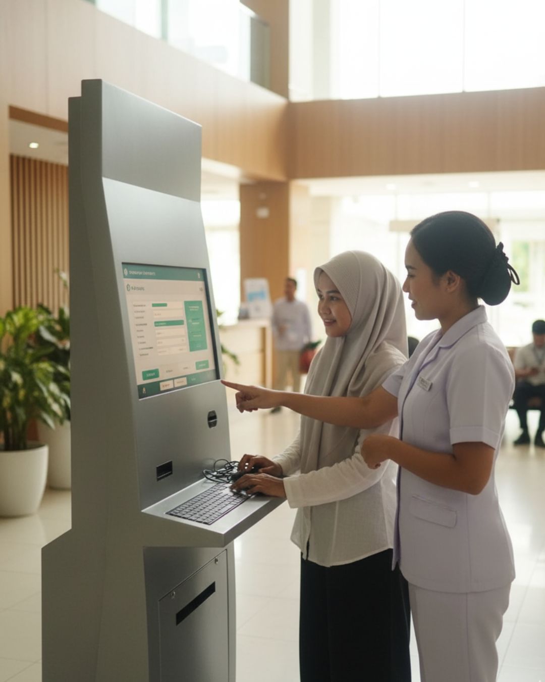 kiosk digital signage videotron